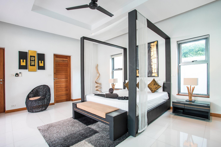 Bedroom 3, Privat 3BR Pool Villa Talosy, Baannaraya residence, Pulau Phuket
