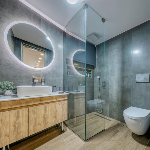 Bathroom 4, Private Pool Villa GGKi, Crete