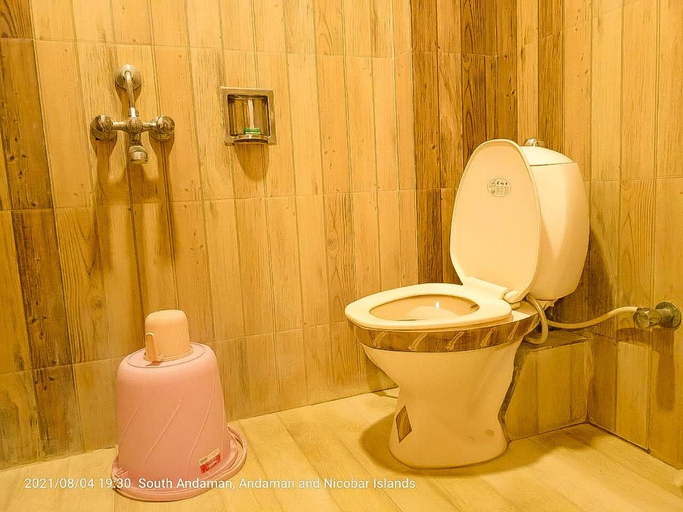 Bathroom 3, The Kingdom Hotel - Havelock Island, South Andaman