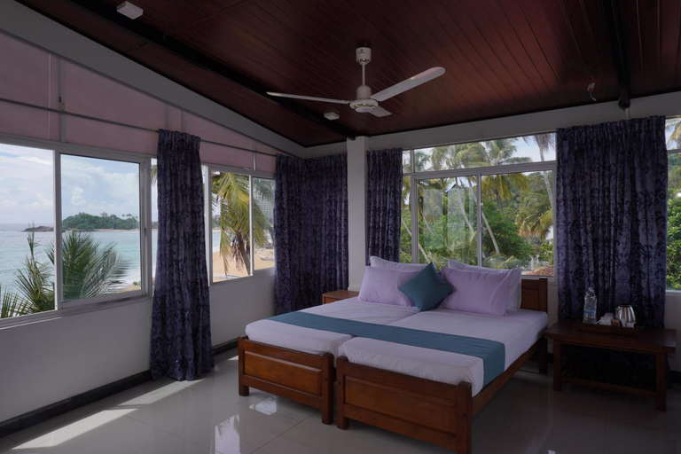 Bedroom 2, SURF UNA Beach Hotel, Habaraduwa