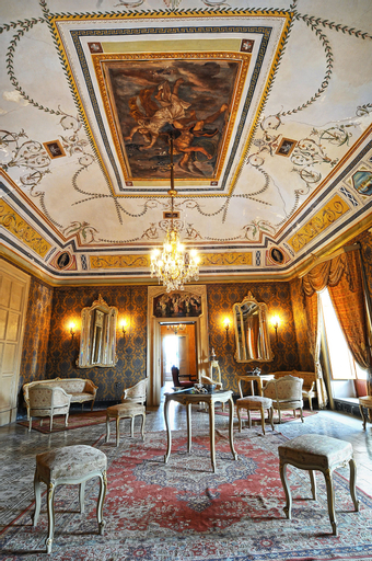 Banquet hall, Il Giardino del Barocco, Syracuse
