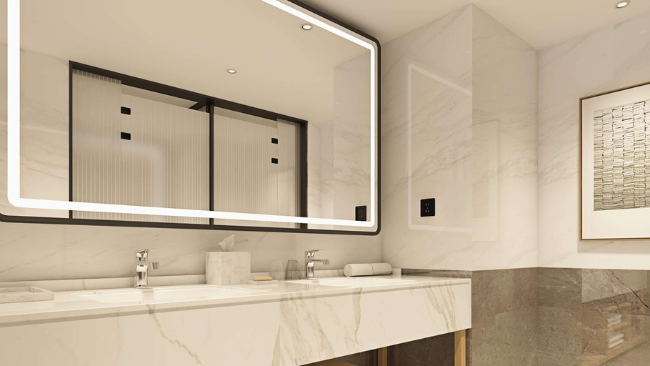 Bathroom 5, Hilton Garden Inn Anshan Haicheng, Anshan