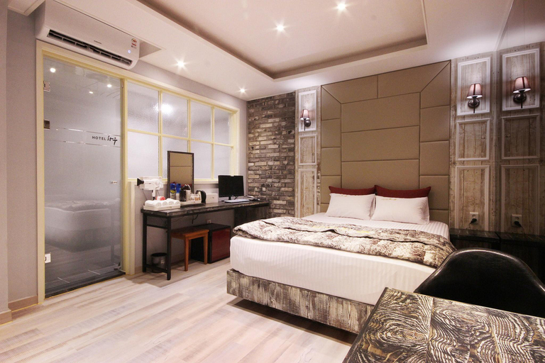 Bedroom 4, Daegu Dongdaegu Station Hotel Haru, Buk