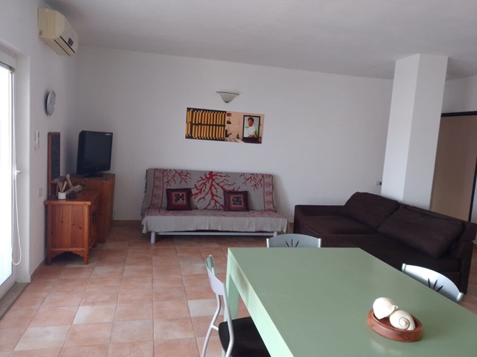 Living area, Le Saline amazing apartment with seaview, Carbonia-Iglesias