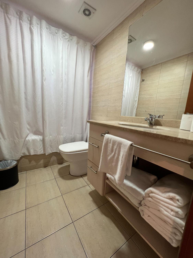 Bathroom 3, Apart Hotel Aragon Portal, Cautín