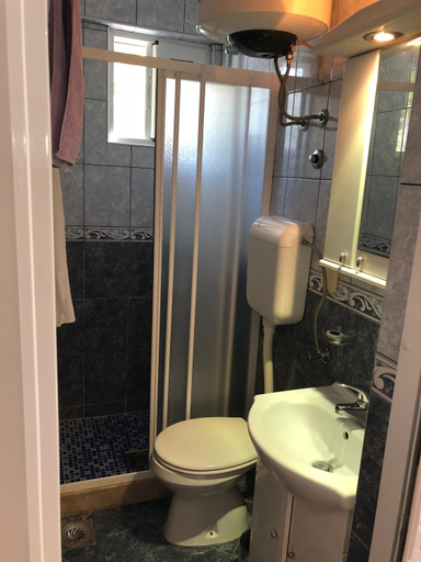 Bathroom 4, Apartments Sveti Stefan MNE