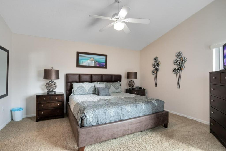Bedroom 2, Beautiful 4 Bedroom 3 Bathroom pool & spa Villa, Polk