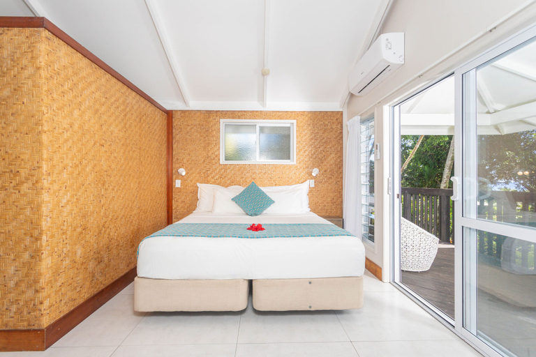 Bedroom 3, Muri Lagoon View Bungalows, Rorotonga