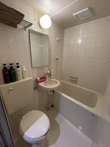 Bathroom 5, HOTEL FLOR, Utsunomiya