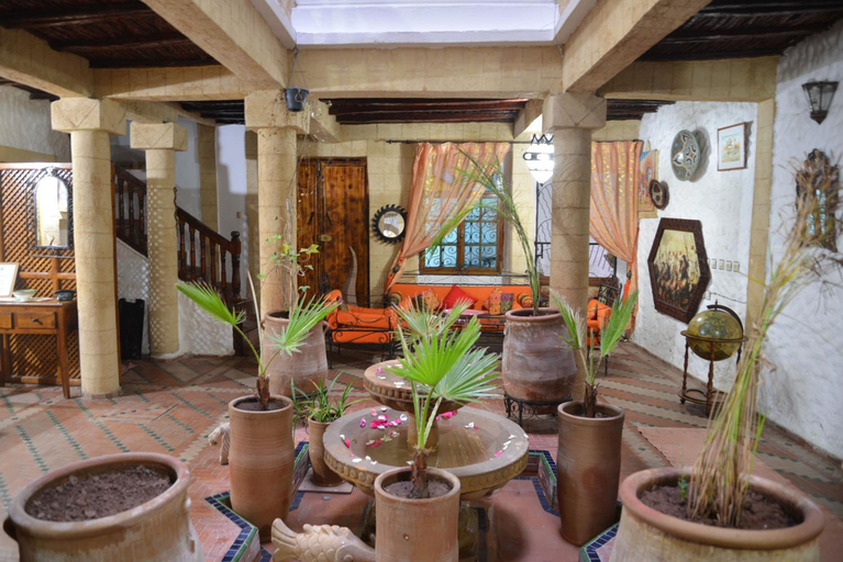 Public Area, Riad Nakhla, Essaouira