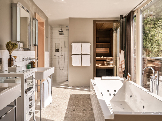 Bathroom 4, CERVO Mountain Resort, Visp