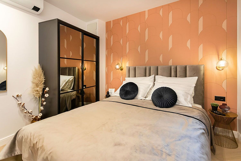 Bedroom 3, Candy Rose Lux Zagreb Center Apartment, Zagreb