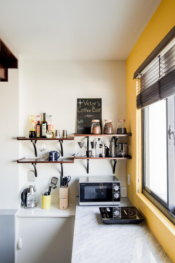 Kitchen, CIRCADIAN Tropical Studios in Central Saigon, District 1