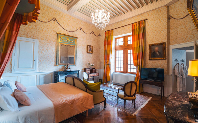 Bedroom 3, Château de Thorens, Haute-Savoie