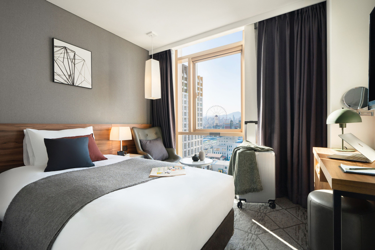 Bedroom 3, Staz Hotel Ulsan, Jung