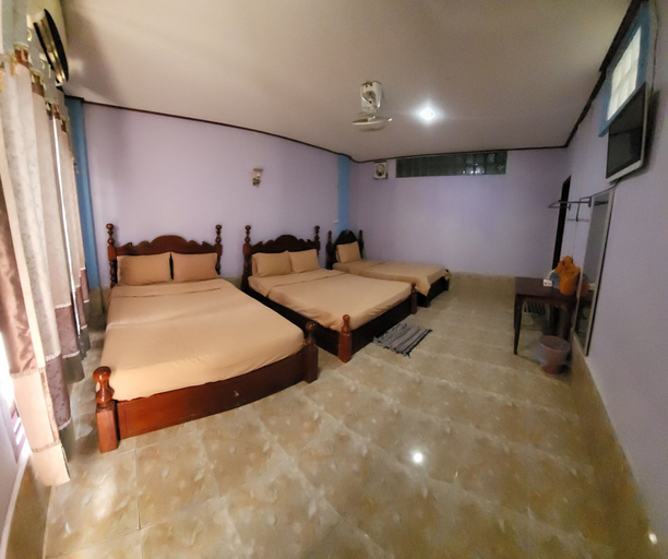 Bedroom 2, Vang Vieng Green Hotel, Vangvieng