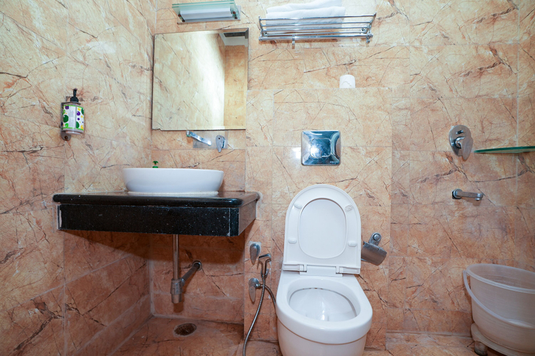 Bathroom 4, Daffodils Inn, Gurgaon