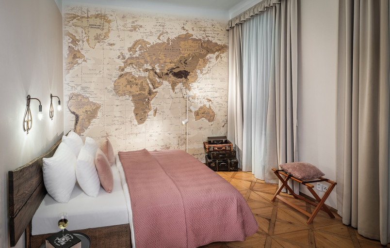 Bedroom 3, 6 Continents Apartments by Adrez Living, Praha 1