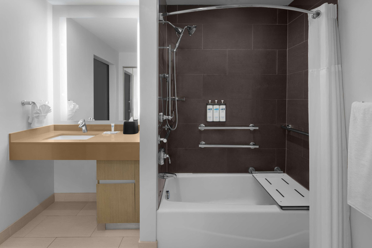 Bathroom 4, Hyatt House Raleigh North Hills, Wake