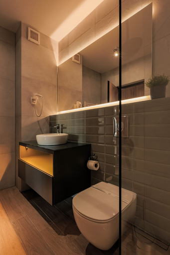 Bathroom 4, Nest Inn Mirror Apartment, Cluj-napoca