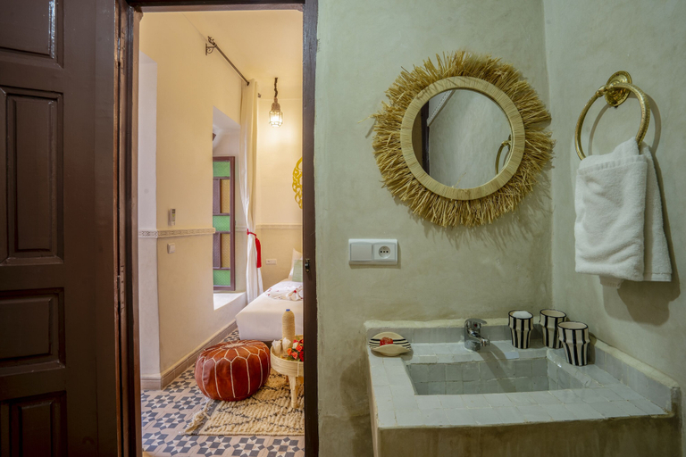 Bathroom 3, Riad Les Palmiers De La Medina, Marrakech