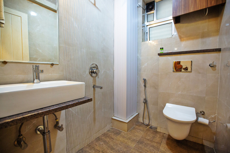 Bathroom 5, Hotel Bela Goa, North Goa