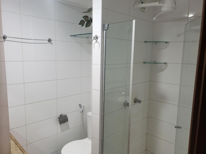 Bathroom 2, Manaira Palace Residence-Predio Beira Mar, João Pessoa