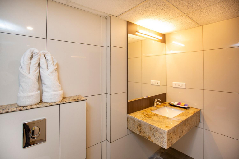 Bathroom 4, Lee Benz - Ark Hotel, Thanjavur