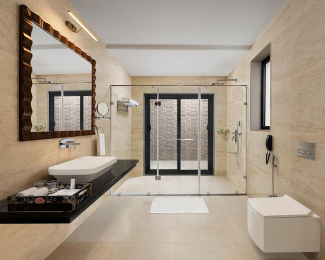 Bathroom 3, Bookmark Resorts - Jogi Mahal, Ranthambore, Sawai Madhopur