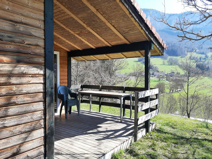 chalet du camping la Porte St Martin, Drôme