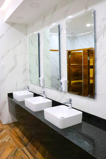 Bathroom, Hotel Bugari Aeropuerto Guadalajara, El Salto