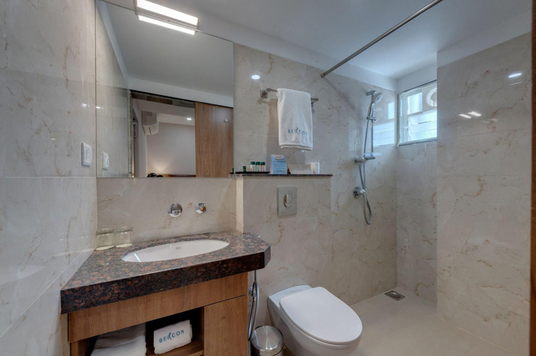 Bathroom 4, The Beacon Hotel Vadodara, Vadodara