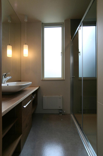 Bathroom 4, Shimogoryo House, Furano