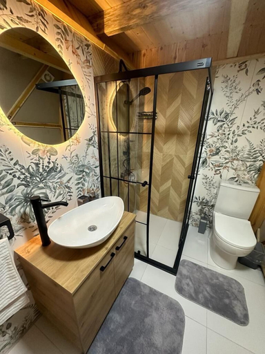 Bathroom 4, Limkhona Dome-Chalet, Çamlıhemşin