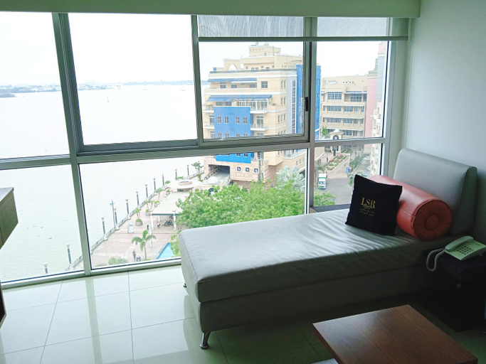 Bedroom, Large apartment in Puerto Santa Ana, Guayaquil