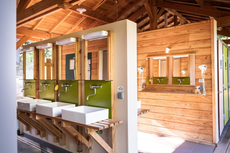 Bathroom, Huttopia Arcachon, Gironde