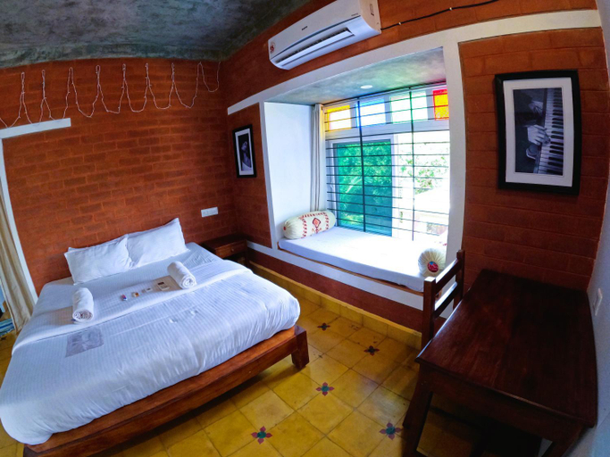 Bedroom 2, Wow Farm House & Resort near Pondicherry, Viluppuram