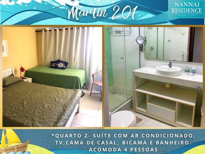 Bathroom 2, NANNAI RESIDENCE VISTA MAR Muro alto, Ipojuca