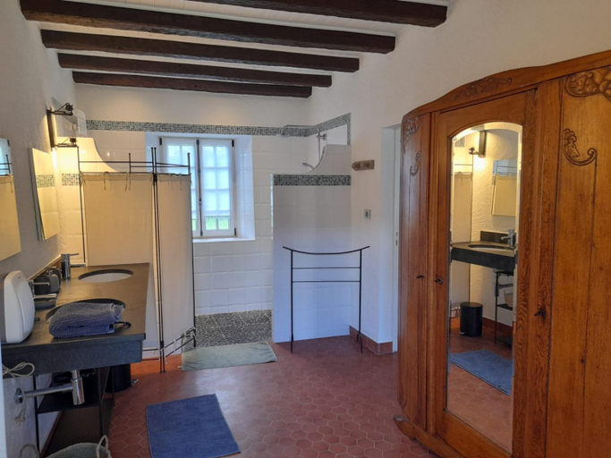 Bathroom, Le Moulin du Chatelier, Indre-et-Loire