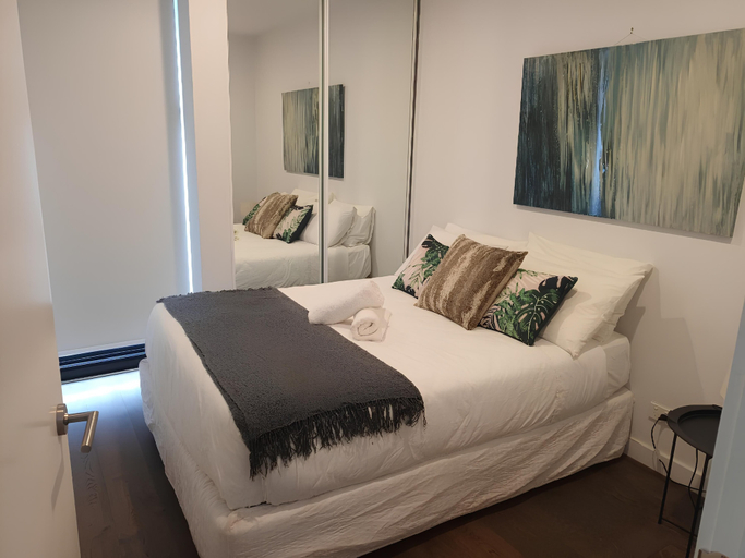 Bedroom 2, Mega Style Apartments - The Marc, Melbourne