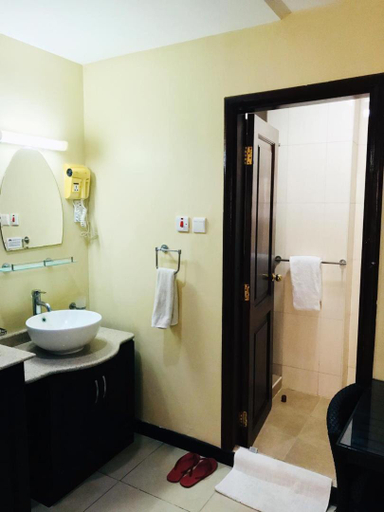 Bathroom 3, Urban Rose Hotel, Ilala