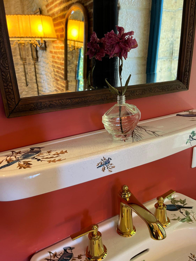 Bathroom 3, Le Clos Chalmon Chambre d'hote Chambre double 2, Dordogne