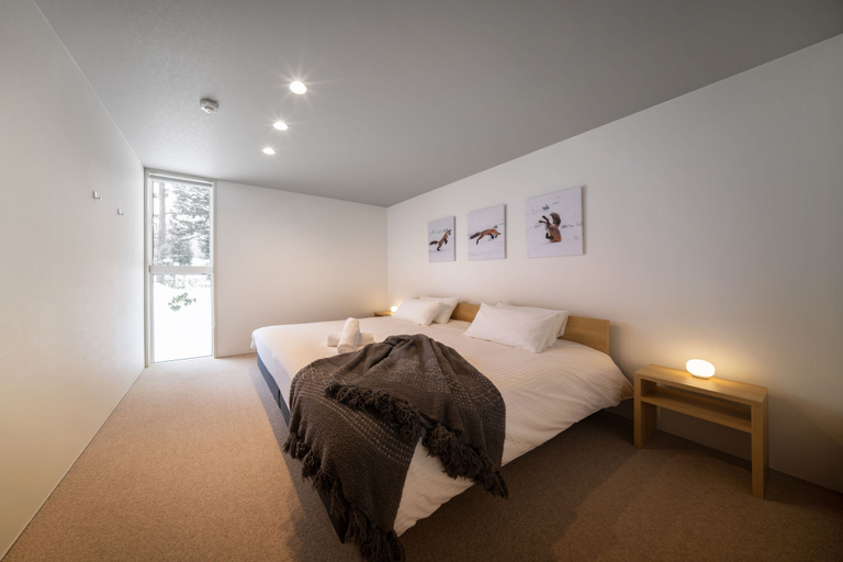 Bedroom 3, Blue River Chalets, Hakuba