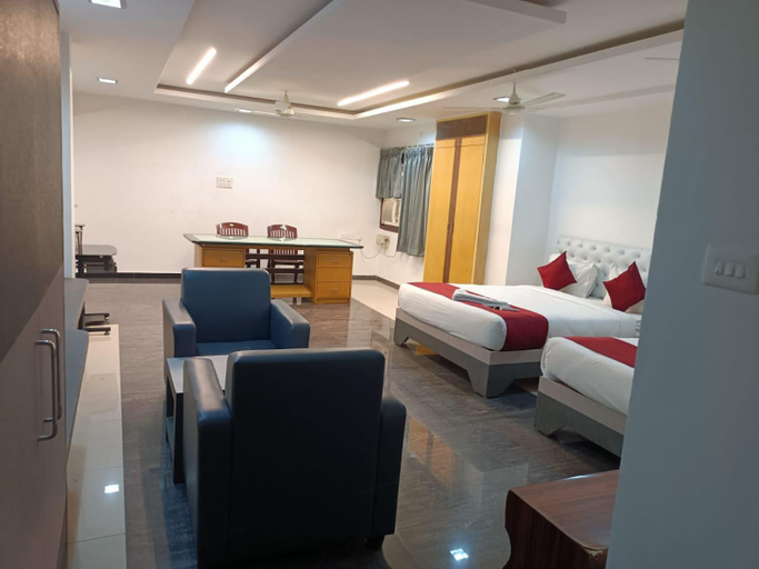 Bedroom 3, HOTEL BLUE MOON, Nellore