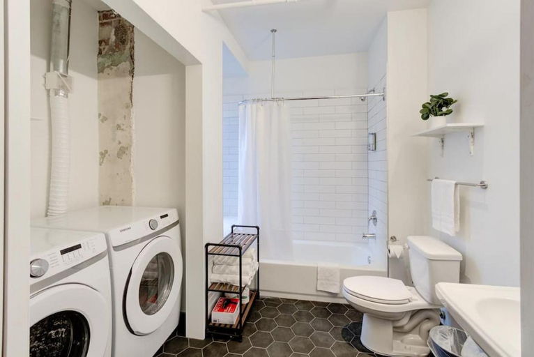 Bathroom 2, Right on Main St with Historic Vibe!, Shelby