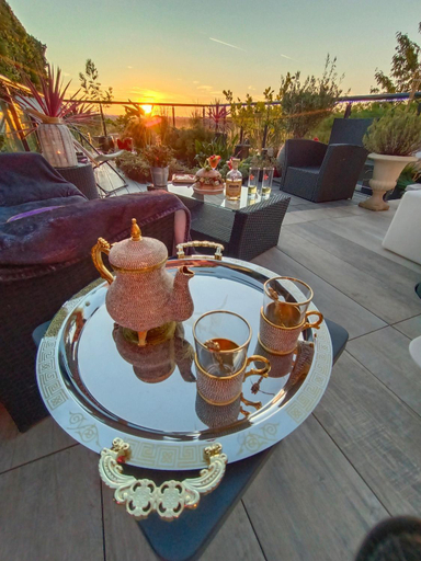 Others 4, Spa de la Lune - Private love room suite with terrace and view - Air Conditioned- Double jacuzzi - S, Seine-Saint-Denis