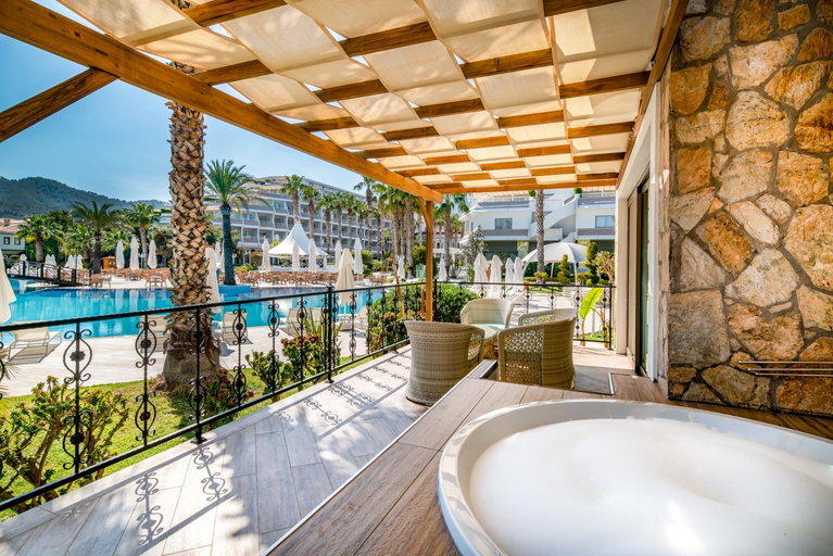 Bathroom, Queen's Park Rai Premium Tekirova, Kemer