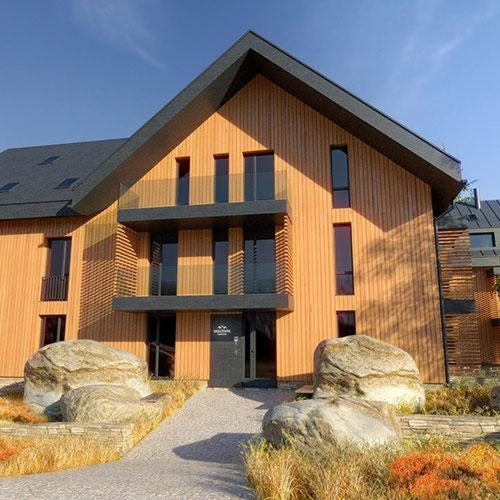 Exterior view 4, Dolcevita apartments, Semily