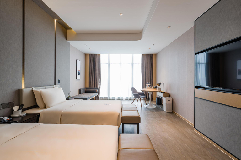 Bedroom 2, Atour Hotel Wuxi Hai'an City, Wuxi