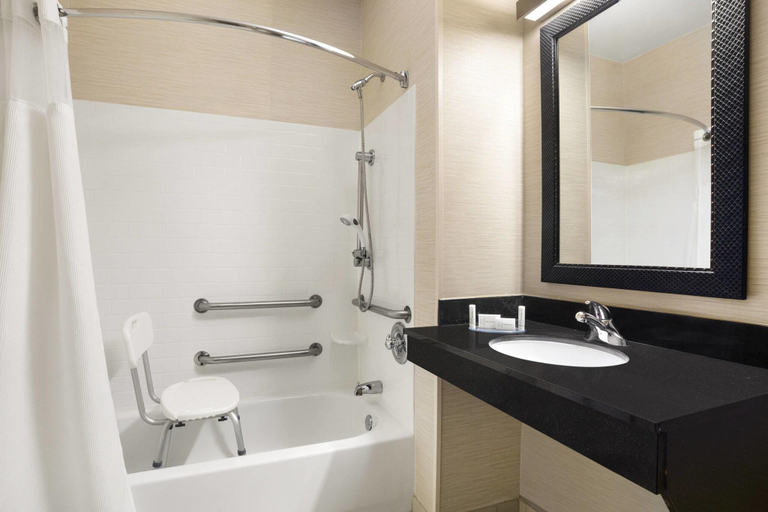 Bathroom 4, Dubuque Inn & Suites, Dubuque